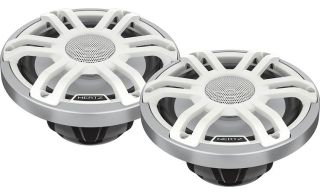 Hertz Marine HMX 6.5 S-LD-SW6-1/2" 2-way marine speakers with LED lighting (Silver/White)