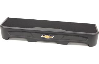 SPL Boxes PRO210CHEV07 Custom-fit dual 10" sealed shallow-mount subwoofer enclosure  fits 2007-18 Chevrolet Crew Cab trucks