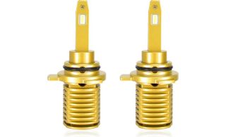 Lucas Lighting MX-9012MX Series LED headlight bulbs — 8,000 lumens brightness rating (True White)