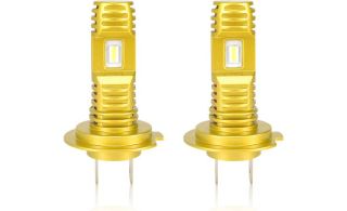Lucas Lighting MX-H7MX Series LED headlight bulbs — 8,000 lumens brightness rating (True White)