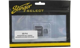 Stinger SE-P14 GPS navigation and mapping add-on microSD™ memory card for Stinger HEIGH10 and ELEV8 receivers