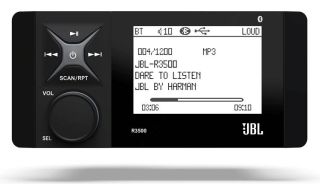 JBL R3500 Wake Series marine digital media receiver with color LCD display (does not play CDs)
