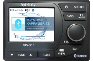 Infinity KAPPRV515 Marine digital media receiver with built-in Bluetooth® and NMEA 2000 connectivity (does not play CDs)