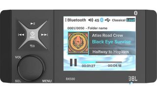 JBL R4500 Wake Series marine digital media receiver with color LCD display (does not play CDs)