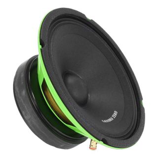 Ground Zero GZCM 80SPL Green 8" Flat Midrange 400 WRMS - Limited Edition Green Basket