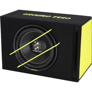 Ground Zero GZIB 3000XSPL 30 cm / 12″ vented SPL subwoofer loaded enclosure