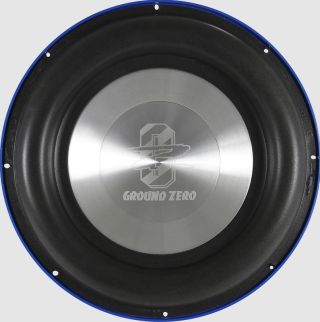 Ground Zero GZNW 12X-D2 30 cm / 12″ long excursion subwoofer