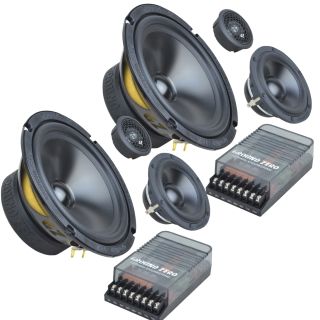 Ground Zero GZRC 165.3SQ 165 mm / 6.5″ 3-way SQ component speaker system