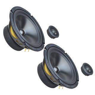 Ground Zero GZRC 165.2SQ-ACT 165 mm / 6.5″ 2-way SQ component speaker system for active use(Pair)