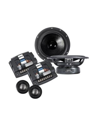 Diamond Audio H600A - 6” 2-Way Components 25mm Aluminum Dome Tweeter