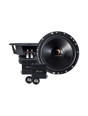 Diamond Audio H65A - 6.5 “ 2-Way Components 25mm Aluminum Dome Tweeter