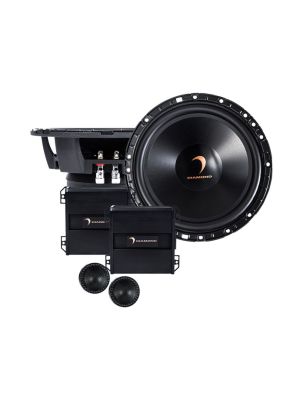 Diamond Audio H65S - 6.5 “ 2-Way Components 25mm Silk Dome Tweeter