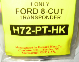 Howard Keys H72-PT-HK