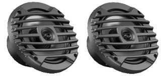 Hertz Marine Speakers 6.5 M-C  Two Way Coaxial | 90W | Magnet Tweeter | IP65 Protection Grade | Charcoal