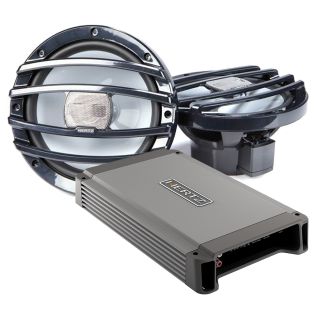 Hertz HCP2MX 2ch Marine Stereo Amplifier + HMX8S (2) 