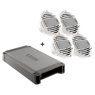  Hertz HCP4M Marine 4ch Amplifier + HMX6 (2) 