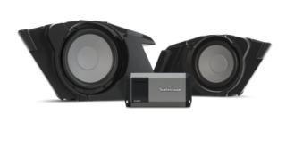 Rockford Fosgate  HD14-SBSUB 2014+ Harley-Davidson® Dual 10" Saddlebag Subwoofer Kit