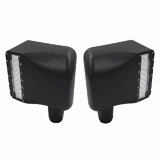 Heise HE-JKMR - Jeep Wrangler LED Side Mirror Covers