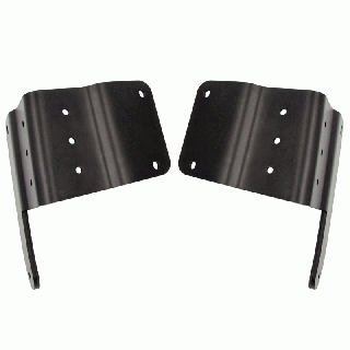 Heise HE-JLPMLB - Jeep JL Wrangler Post Mount Cube Brackets 2018-Up