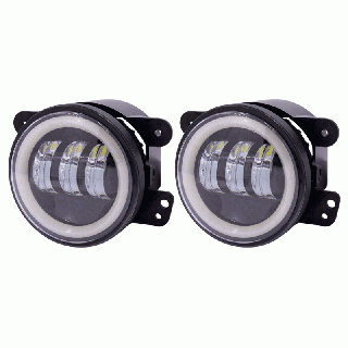 Heise HE-JWBFL02 - 4 Inch White Angel Eye Halo