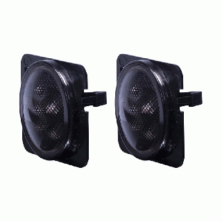 Heise HE-JWSSM - Jeep Wrangler Smoked Lens 8-LED Side Markers