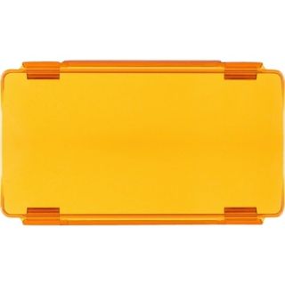 Heise HE-SLC1A - 6 Inch-Amber Protective Lens Cover for Straight Lightbars 