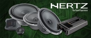 Hertz MLPOW4 D-Class 4 Channel Amplifier + 6.5" Component Speaker System + 6.5" 2-way Car Speakers (Pair)