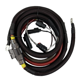 Tury HKIHD12CH4AWGWH HD1 2CH 4AWG Wiring harness for amplifiers 
