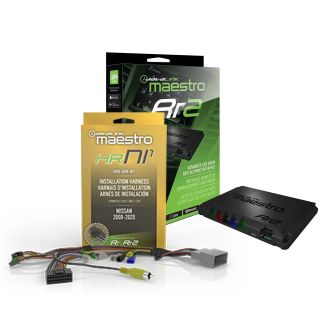 iDatalink HRN-HRR-NI1 Maestro RR & RR2 Compatible Radio Replacement Harness For Select 07-20 Nissan Vehicles + Maestro RR2 Interface Module 