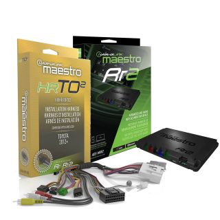 iDatalink HRN-HRR-TO2 T-Harness retain steering wheel controls and factory amp in select Toyota-made vehicles + Maestro RR2 Interface Module Connect a new stereo and retain the steering wheel audio controls and other factory features in select 2006-up veh