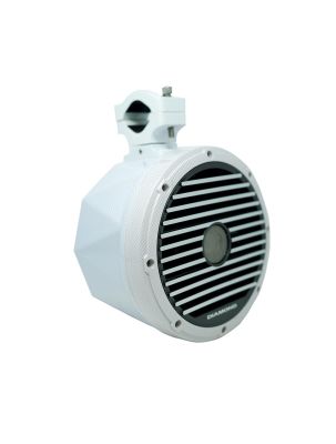 Diamond Audio HXM65PODCFW - 6.5" 2-Way 25mm Titanium Dome Speaker Can Kit- Carbon Fiber White