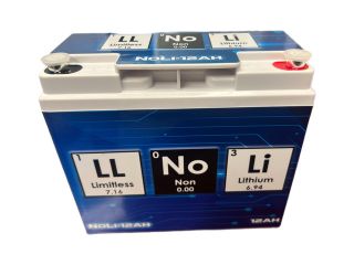 Limitless Lithium Nano Slim 12AH Motorcycle / Powersports Battery NSL-12AH 