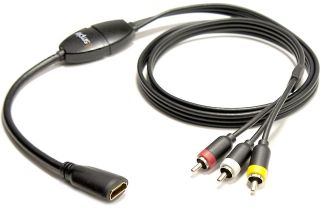 iSimple ISHD01 MediaLinx HDMI to composite RCA A/V adapter cable