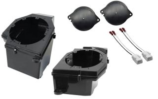 Stinger STXJLPOD Jeep  Wrangler and Jeep Gladiator JT front 6.5” Speaker Pod With Tweeter Adapter