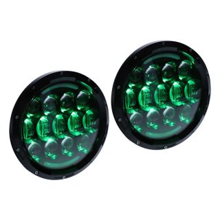 Heise JP-704RGB RGB Backlit 7" LED Light - 7 Inch, 15 LED