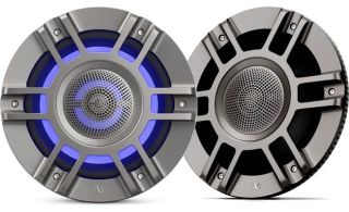 Infinity KAPPA8135MAM 8" 3 way Premium Marine Speaker RGB lighting - Titanium Convertible design / component mounting