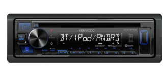 Kenwood KDC-BT23 Single Din CD Audio Receiver with Bluetooth