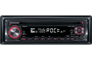 Kenwood KDC-138U Single-DIN CD Receiver with USB