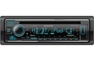Kenwood Excelon KDC-X704 In-Dash CD Receiver with Built-in Bluetooth and HD Radio KDCX704