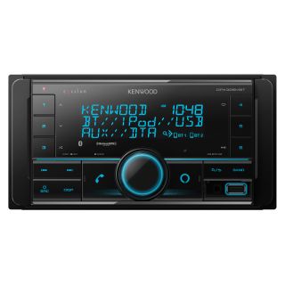 Kenwood Excelon DPX395MBT 2-DIN Media Receiver, Bluetooth, Alexa Built-in, Alexa wake word enabled, Front USB & AUX, Variable Illumination, SiriusXM Ready, Remote APP ready