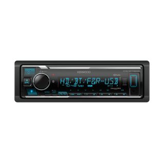 Kenwood KMM-BT732HD 1-DIN Media Receiver with Bluetooth, Alexa Built-in, Alexa wake word enabled, HD Radio, Front & Rear USB, SiriusXM Ready, Music Mix, Remote App Ready