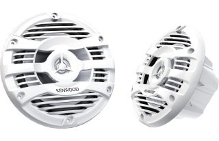 Kenwood KFC-1653MRB 6-1/2" 2-way marine speakers (White)