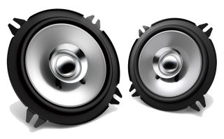 Kenwood KFC-C1356S 5-1/4" Dual Cone Speaker System, 260W Max Power