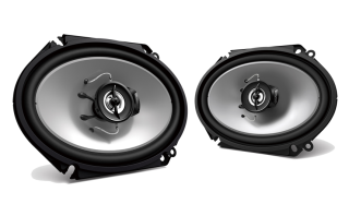 Kenwood KFC-C6866S 6x8" 2-Way Speaker System, 250W Max Power