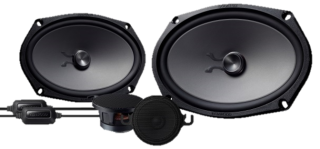 Kenwood eXcelon KFC-XP6902C 6X9" Component Speakers - Shallow 6x9" with 2.75" Component for Select Dodge, Chevrolet and Toyota Vehicles