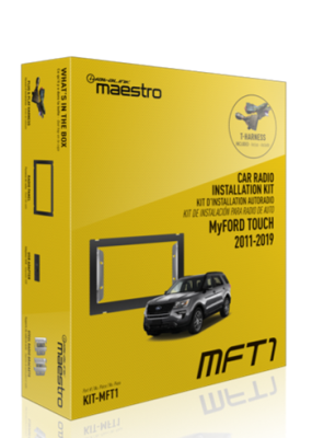 Maestro ADS KIT-MFT1 Dash Kit and T-harness for Ford Vehicles with 8 inch My Ford Touch