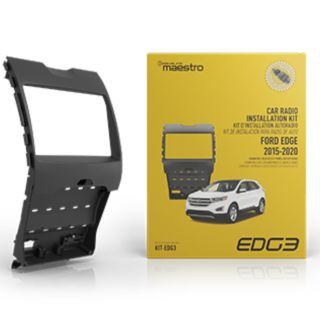 iDatalink Maestro KIT-EDG3 Radio replacement dash kit for Select 2015-2020 ford edge vehicles. Designed for 8" & 9" aftermarket modular radios