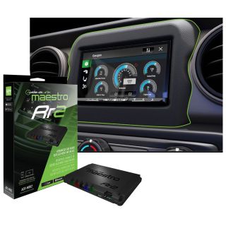 iDatalink Maestro KIT-WJL1 compatible with 2018+ Jeep Wrangler and 2020+ Gladiator + ADS-MRR2 Interface Module