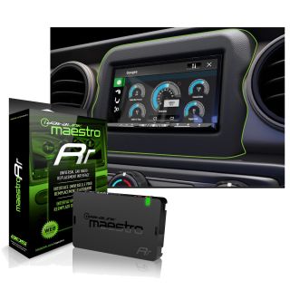 iDatalink Maestro KIT-WJL1 compatible with 2018+ Jeep Wrangler and 2020+ Gladiator + ADS-MRR Interface Module