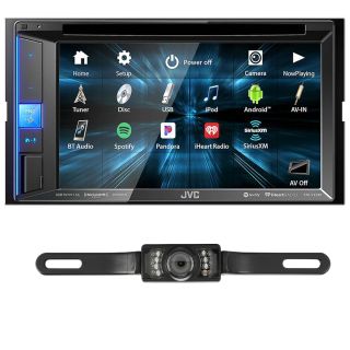 JVC KW-V25BT DVD Receiver + License Plate Backup Camera